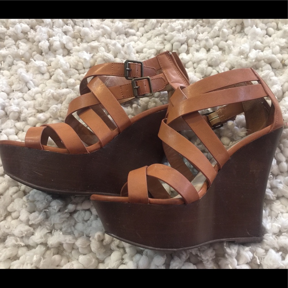 Very high wedge -Handmade